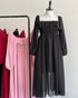 Black Smoke Bodice Frock